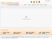 Tablet Screenshot of data-entries-india.com